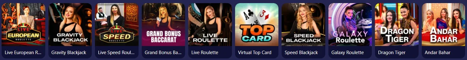 Betmatch Casino Live-Casino